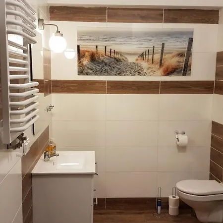 Papaja Caloroczny Apartament Na Wyspie Sobieszewskiej Danzica Esterno foto