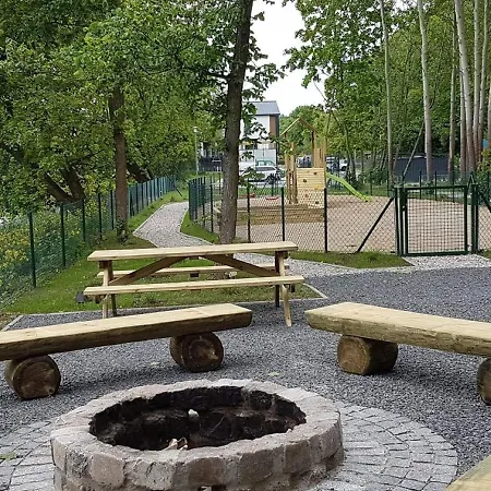 Papaja Caloroczny Apartament Na Wyspie Sobieszewskiej Danzica Esterno foto